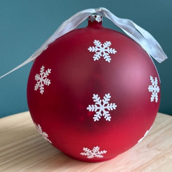 2007 Mr. Christmas Large Animated/Music/Lights Red Christmas Ornament w Box Vtg - Picture 4 of 9